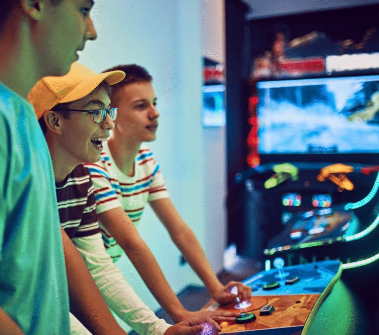 Arcade for kids to boost foot traffic