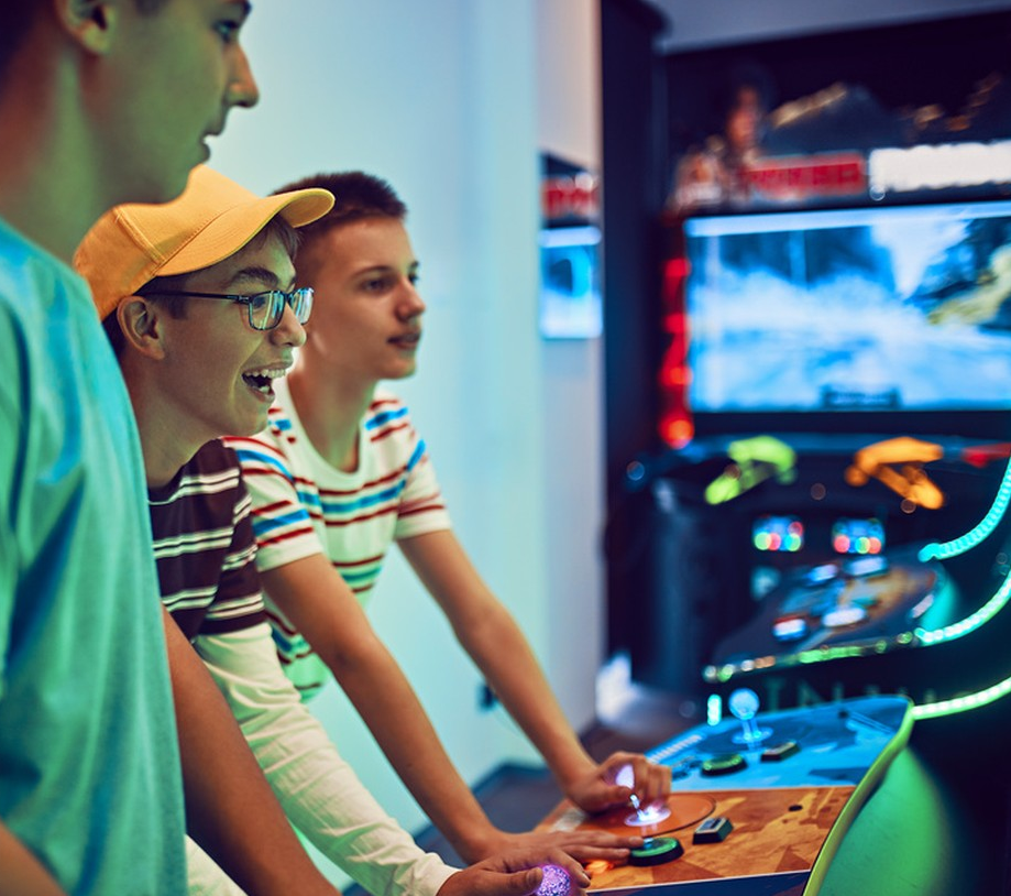 Arcade for kids to boost foot traffic